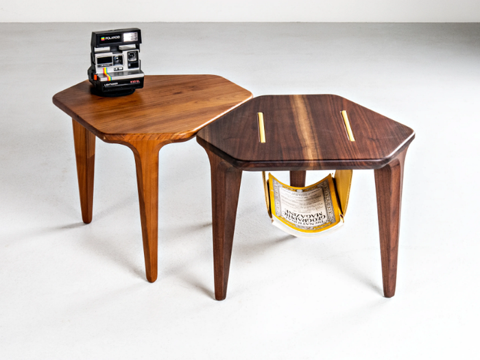 LAYAIR - Solid wood coffee table _ HOOKL und STOOL